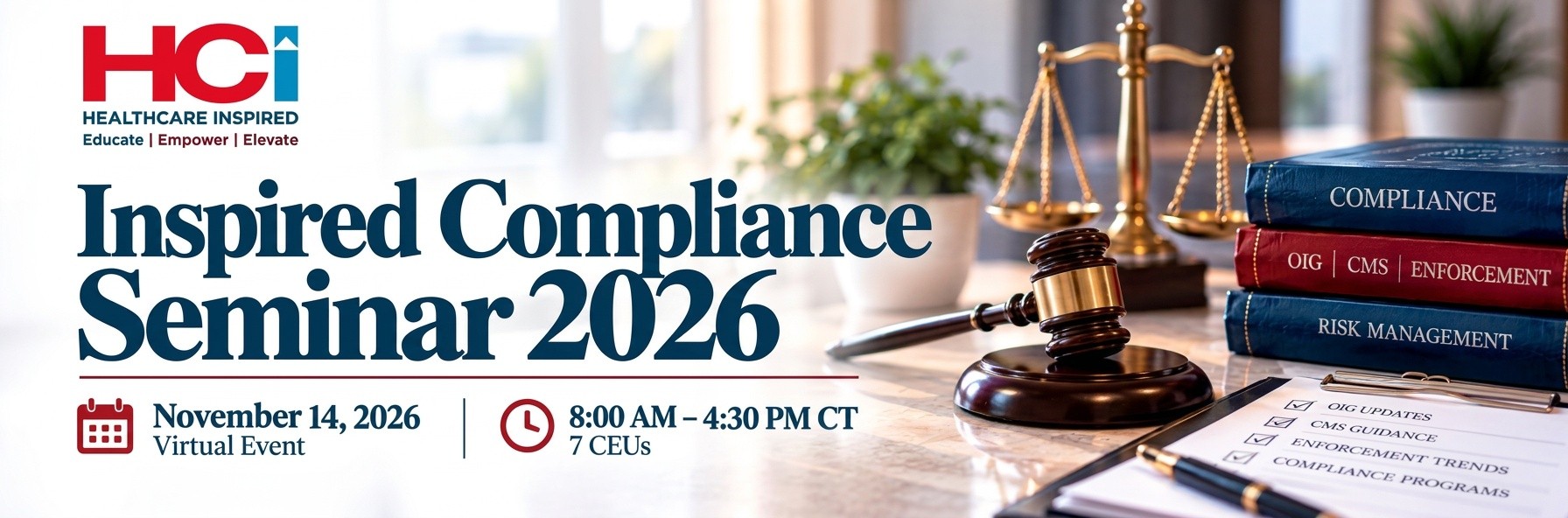 Inspired Compliance Seminar 2026